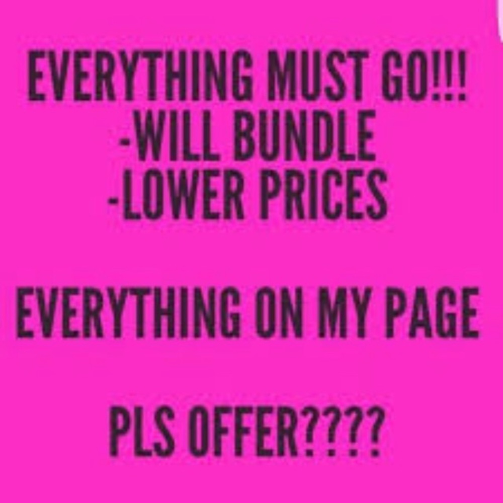 EVERYTHINGS MARKED DOWN BUY MORE THAN 50%